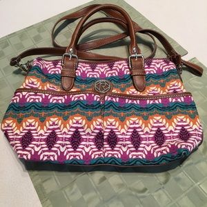 Relic purse with crossbody strap